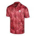 コロシアム メンズ ポロシャツ トップス Oklahoma Sooners Colosseum Big & Tall Palms Polo Crimson