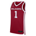 ジョーダン メンズ ユニフォーム トップス Oklahoma Sooners Jordan Brand Replica Jersey Crimson