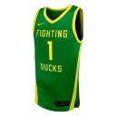 iCL Y jtH[ gbvX N'Faly Dante Oregon Ducks Nike NIL Basketball Replica Player Jersey Green