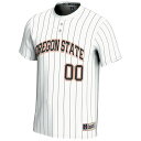 ゲームデイグレーツ メンズ ユニフォーム トップス Oregon State Beavers GameDay Greats Unisex NIL PickAPlayer Lightweight Softball Jersey White 2