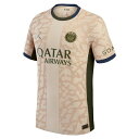 ジョーダン メンズ ユニフォーム トップス Paris Saint Germain Jordan Brand 2023/24 Fourth Match Authentic Jersey Tan