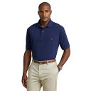 ラルフローレン メンズ ポロシャツ トップス Men's Big & Tall Classic-Fit Cotton Mesh Polo Newport Nav...