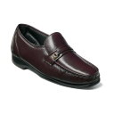 フローシャイム メンズ スリッポン・ローファー シューズ Men's Riva Moc Toe Loafer Burgundy(4)