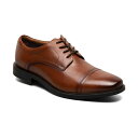 ノンブッシュ メンズ ドレスシューズ シューズ Men's Baxter Leather Cap Toe Oxford Cognac