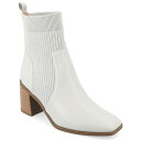 ジャーニーコレクション レディース ブーツ シューズ Women's Harlowe Tru Comfort Foam Chelsea Knit and Fau...