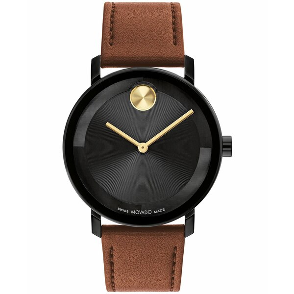 モバド メンズ 腕時計 アクセサリー Men's Bold Evolution 2.0 Swiss Quartz Cognac Leather Watch 40mm Cognac