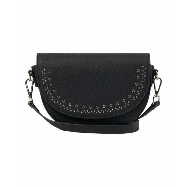 アーバンオリジナルス レディース ショルダーバッグ バッグ Rocket Faux Leather Crossbody Bag Black