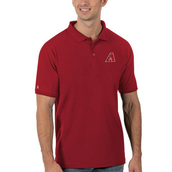 アンティグア メンズ ポロシャツ トップス Arizona Diamondbacks Antigua Legacy Pique Polo Red