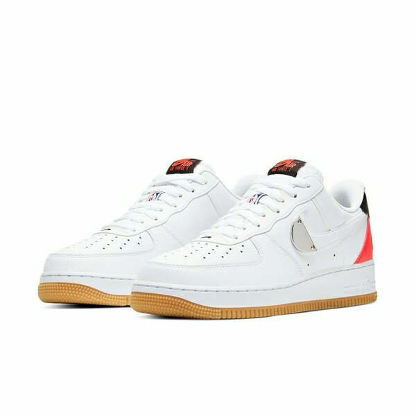 Nike ナイキ メンズ スニーカー 【Nike x NBA Air Force 1 '07 LV8 'White Bright Crimson' CT2298-101】 サイズ US_9.5(27.5cm)