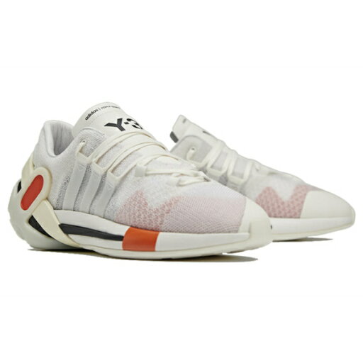 adidas アディダス メンズ スニーカー 【adidas Y3 Idoso Boost 'White Orange' HR1957】 サイズ US_8.5(26.5cm)