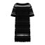 【送料無料】 リビアナコンティ レディース ワンピース トップス Mini dresses Black