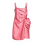 【送料無料】 ハブワン レディース ワンピース トップス Mini dresses Fuchsia