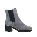 【送料無料】 ホーガン レディース ブーツ シューズ Ankle boots Grey