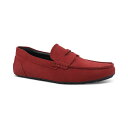 アルファニ メンズ スリッポン・ローファー シューズ Men's Monteelle Driving Loafer, Created for Macy's Red(4)