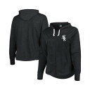 ソフト?アズ ア?グレープ レディース パーカー・スウェットシャツ アウター Women's Black Chicago White Sox Plus Size...
