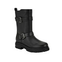 カルバンクライン レディース ブーツ シューズ Women's Galivan Almond Toe Casual Booties Black