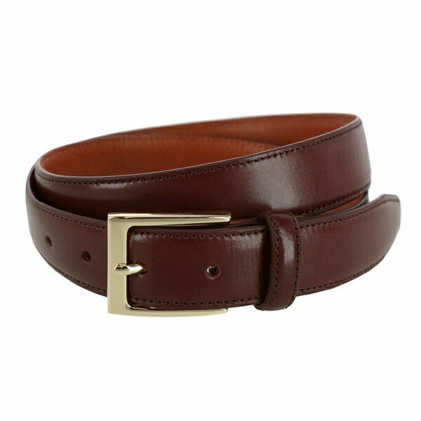 トラファルガー メンズ ベルト アクセサリー Men's Classic 30mm Cortina Leather Belt Mahogany