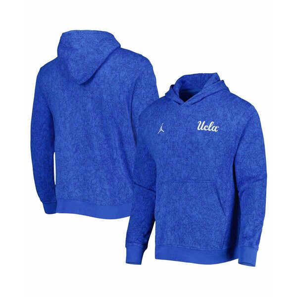 ジョーダン メンズ パーカー・スウェットシャツ アウター Men's Blue UCLA Bruins Logo Travel Pullover Hoodie Blue