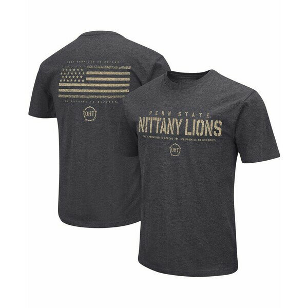    ȥåץ Men's Heather Black Penn State Nittany Lions Big an...