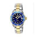インビクタ メンズ 腕時計 アクセサリー Men's 8928OB Pro Diver Automatic 3 Hand Blue Dial Watch Blue(2)