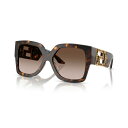 ヴェルサーチ レディース サングラス&アイウェア アクセサリー Women's Sunglasses, Ve4402 Havana