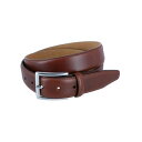 トラファルガー メンズ ベルト アクセサリー Men's Orion Smooth Leather 35mm Dress Belt Brown