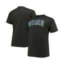チャンピオン メンズ シャツ トップス Men's Gray North Carolina Tar Heels Big and Tall Arch Team Logo T-shirt Gray