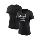 ファナティクス レディース Tシャツ トップス Women's Black Chicago White Sox Logo T-shirt Black