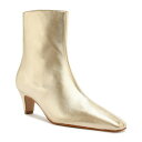 シュッツ レディース ブーツ シューズ Women's Dellia Closed Toe Booties Gold