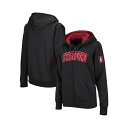 コロシアム レディース パーカー・スウェットシャツ アウター Women's Black Stanford Cardinal Arched Name Full-...
