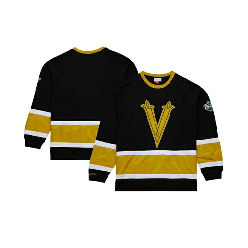 ミッチェル&ネス メンズ パーカー・スウェットシャツ アウター Men's Black, Gold Vegas Golden Knights 2024 NHL Winter Classic Satin Insert Fleece Pullover Sweatshirt Black, Gold ミッチェル&ネス メンズ パーカー・スウェットシャツ アウター Men's Black, Gold Vegas Golden Knights 2024 NHL Winter Classic Satin Insert Fleece Pullover Sweatshirt Black, Gold