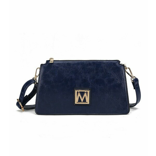 MKFコレクション レディース ショルダーバッグ バッグ Domitila Shoulder Bag by Mia K Navy blue