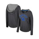 コロシアム レディース Tシャツ トップス Women's Kentucky Wildcats Distressed Heather Long Sleeve H...