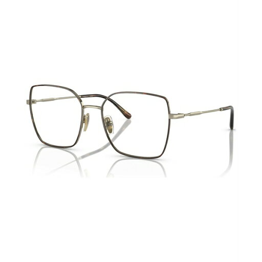 ヴォーグアイウェア レディース サングラス&アイウェア アクセサリー Women's Irregular Eyeglasses, VO4274 53 Top Havana, Pale Gold-Tone ヴォーグアイウェア レディース サングラス&アイウェア アクセサリー Women's Irregular Eyeglasses, VO4274 53 Top Havana, Pale Gold-Tone