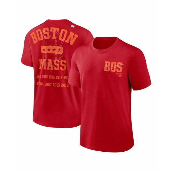 楽天astyナイキ メンズ シャツ トップス Men's Red Boston Red Sox Statement Game Over T-shirt Red