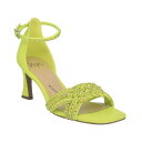 インポ レディース サンダル シューズ Women's Ventura Embellished Dress Sandals Lime Punch(4)