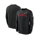 ナイキ メンズ パーカー・スウェットシャツ アウター Men's Black Arizona Cardinals Club Pullover Sweatshirt Black(4)
