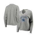 リーグカレッジエイトウェア レディース パーカー・スウェットシャツ アウター Women's Heathered Gray Kentucky Wildcats ...