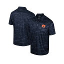 コロシアム メンズ シャツ トップス Men's Navy Auburn Tigers Daly Print Polo Shirt Navy(4)