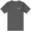 パタゴニア パタゴニア メンズ Tシャツ トップス Patagonia P-6 Mission Regenerative T-Shirt Black