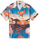 エドウィン メンズ シャツ トップス Edwin Hana No Shita Vacation Shirt Multi