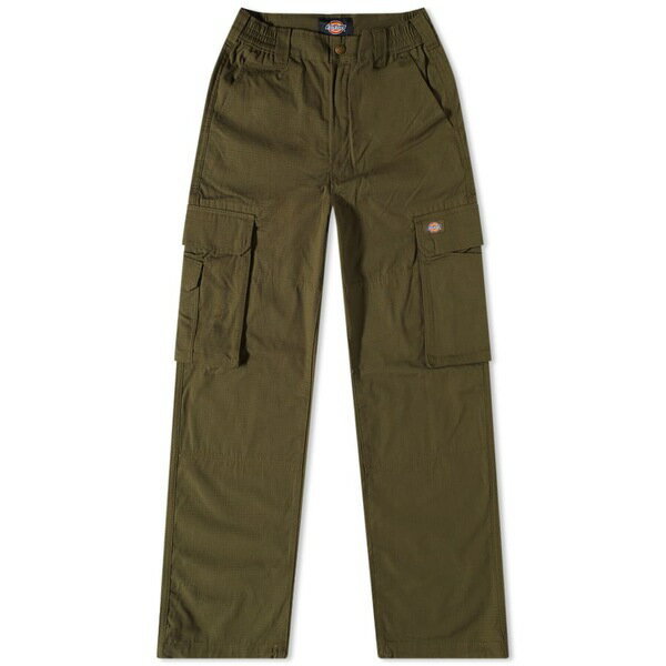 ディッキーズ ボトムス レディース ディッキーズ レディース カジュアルパンツ ボトムス Dickies Hooper Bay Relaxed Cargo Pant Green