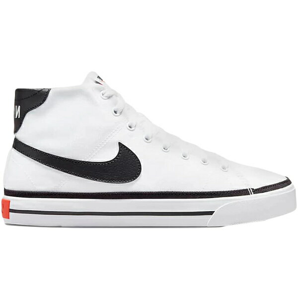 Nike ナイキ メンズ スニーカー 【Nike Court Legacy Canvas Mid】 サイズ US_7(25.0cm) White