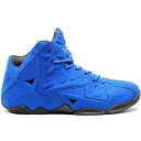 Nike ナイキ メンズ スニーカー 【Nike LeBron 11 EXT】 サイズ US_9.5(27.5cm) Blue Suede 1