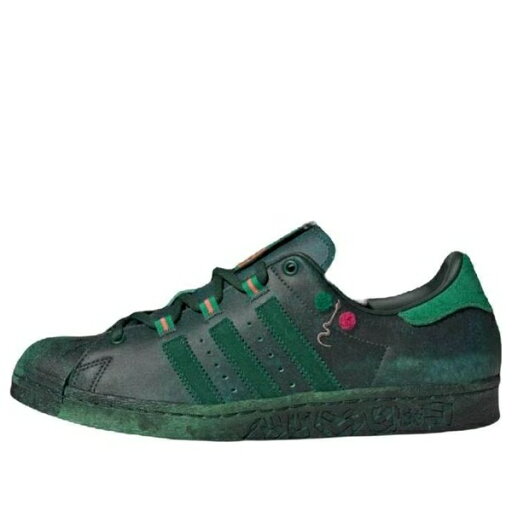 adidas アディダス メンズ スニーカー 【adidas originals Superstar 80s x Han Meilin 'Green' ID4382】 サイズ US_8(26.0cm) adidas アディダス メンズ スニーカー 【adidas originals Superstar 80s x Han Meilin 'Green' ID4382】 サイズ US_8(26.0cm)
