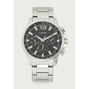 ゲス メンズ 腕時計 アクセサリー WALKER - Chronograph watch - silver-coloured/black(2)