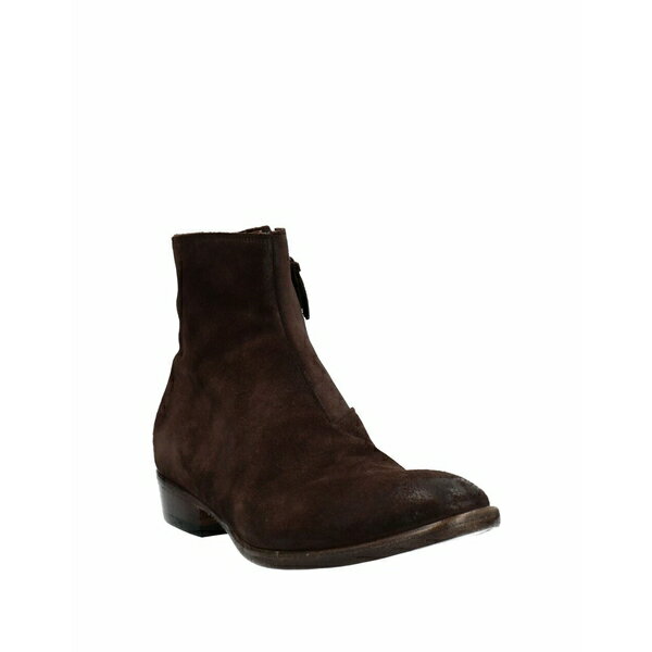 シルバノ・サセッティ SILVANO SASSETTI メンズ ブーツ＆レインブーツ シューズ Ankle boots Dark brown