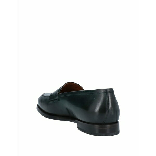 シルバノ・サセッティ SILVANO SASSETTI メンズ スリッポン・ローファー シューズ Loafers Dark green