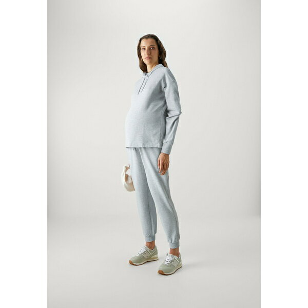 アンナ フィールド ママ レディース カジュアルパンツ ボトムス HOODIE WITH JOGGER MATERNITY SET - Tracksuit - light grey