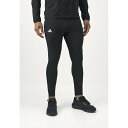 アディダス メンズ バスケットボール スポーツ ADIZERO - Leggings - black
